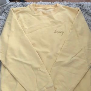 Brandy Melville honey sweatshirt
